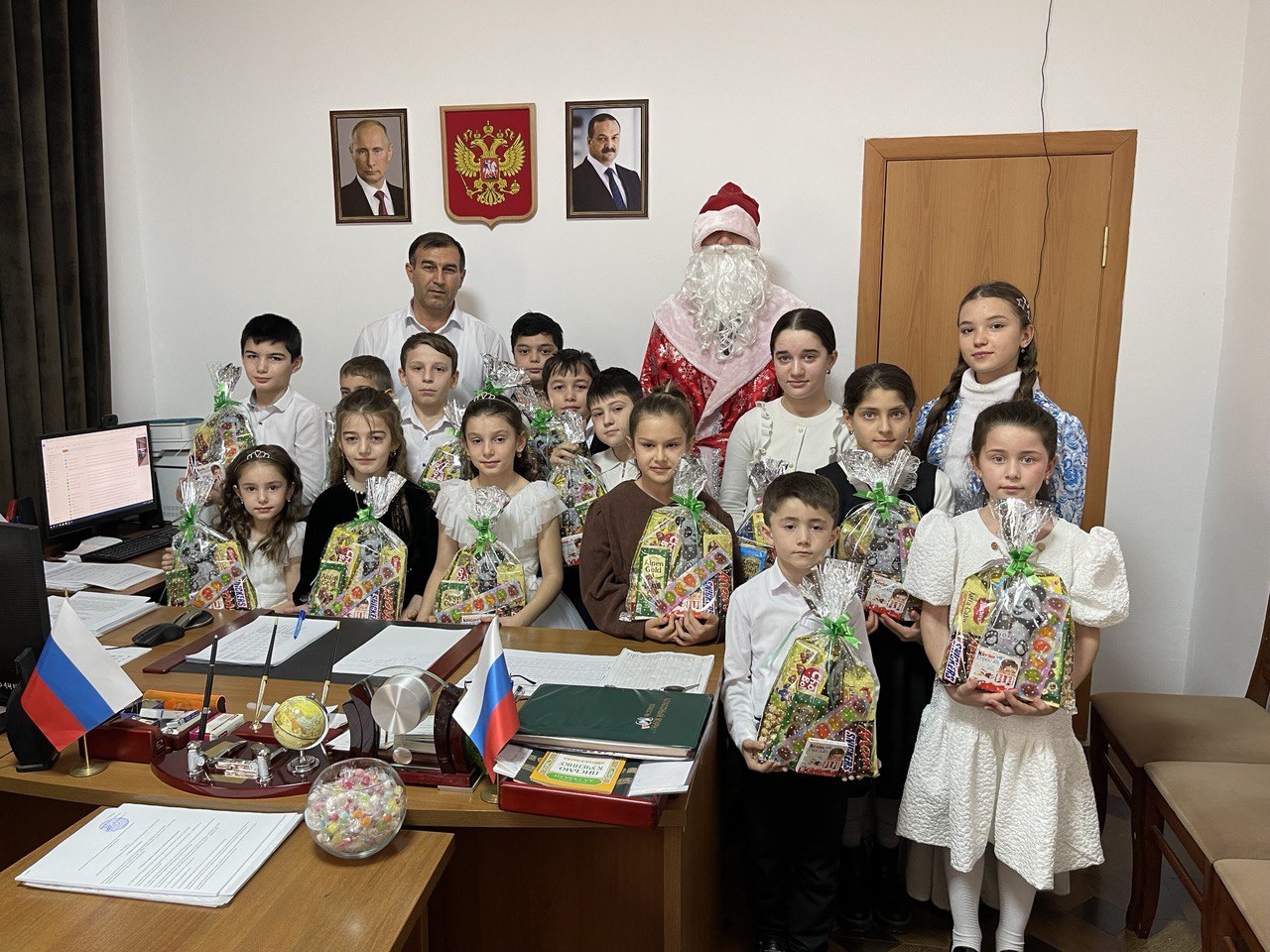Подарки детям участников СВО.